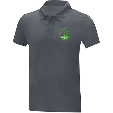 Deimos Poloshirt cool fit mit Kurzärmeln für Herren, storm grey, M