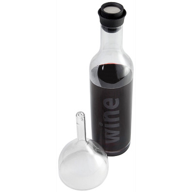 Vinomaxx® Echt-Glas-Weißweindekanter Dekanter-Set, transparent Vinomaxx® Echt-Glas-Weißweindekanter Dekanter-Set, transparent