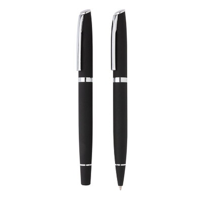 XD COLLECTION Stifte-Set Deluxe, blaue Mine, schwarz