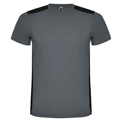 Detroit T-Shirt Unisex aus recyceltem Material, Ebony / schwarz, XL