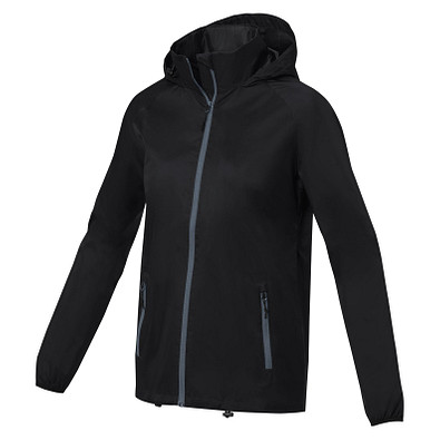 Dinlas leichte Jacke für Damen, schwarz, XS