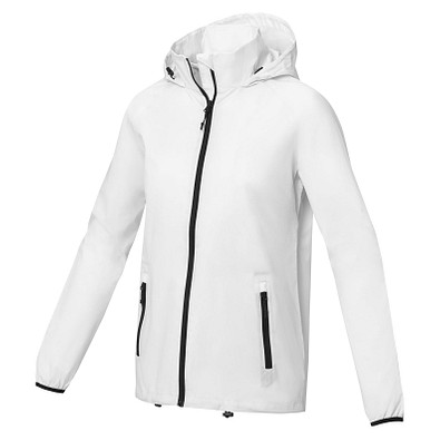 Dinlas leichte Jacke für Damen, weiss, XL