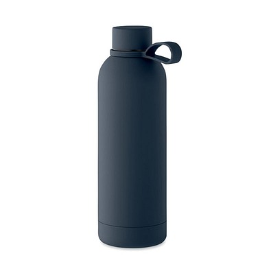 Doppelwandige Flasche 500 ml EMERALD, Französisch Navy