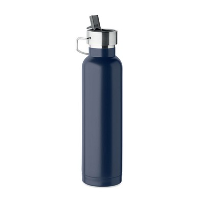 Doppelwandige Flasche 660 ml RIFLOW, Französisch Navy