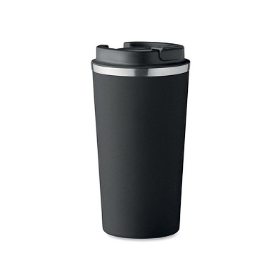 Doppelwandiger Becher 510 ml BRACE +, Schwarz