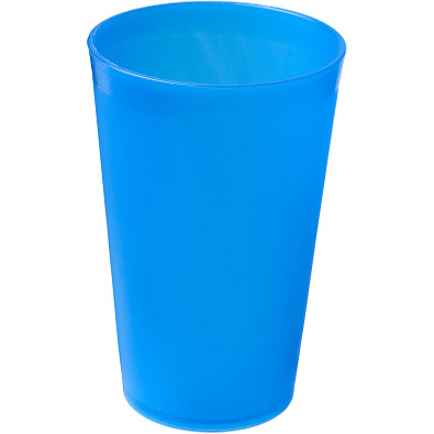 Drench Kunststoffbecher, 300 ml, blau mattiert Drench Kunststoffbecher, 300 ml, blau mattiert