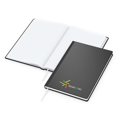 Geiger-Notes Easy-Book Basic Bestseller A5, inkl. Siebdruck, schwarz