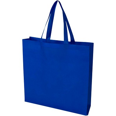 EcoSeal GRS-recycelte Nonwoven Tragetasche mit Zeitenfalten 12 L, royalblau