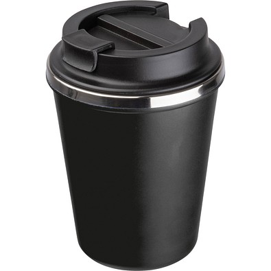 Edelstahltrinkbecher Pure 350ml, schwarz