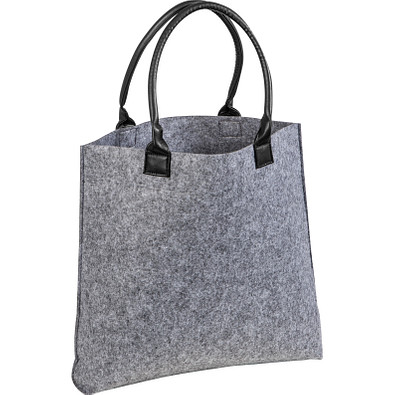 Einkaufstasche aus Filz, grau Einkaufstasche aus Filz, grau