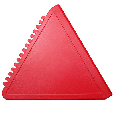 Eiskratzer Dreieck, standard-rot