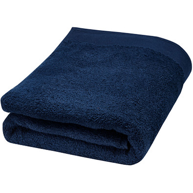 Ellie 550 g/m2 Baumwollhandtuch 70 x 140 cm, navy