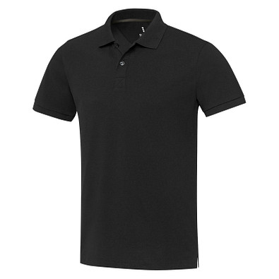 Emerald Polo Unisex, schwarz, M
