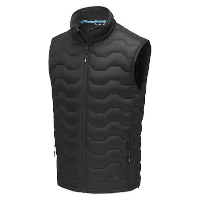 Epidote GRS isolierter Daunen-Bodywarmer aus recyceltem Material für Herren, schwarz, XL
