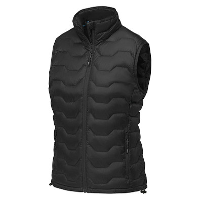 Epidote GRS isolierter Daunen-Bodywarmer für Damen aus recyceltem Material, schwarz, L