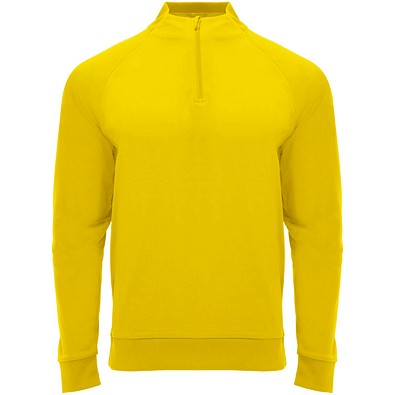 Epiro Half-Zip Sweatshirt für Kinder, gelb, 14