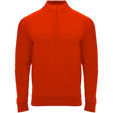 Epiro Half-Zip Sweatshirt für Kinder, rot, 14