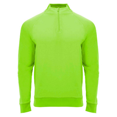Epiro Half-Zip Sweatshirt Unisex, Fluor Green, L