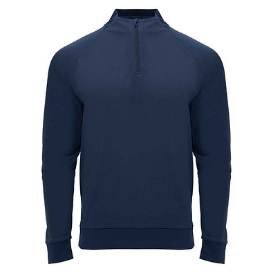 Epiro Half-Zip Sweatshirt Unisex, Navy Blue, L