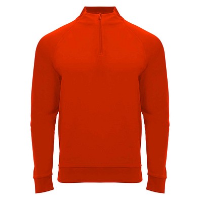 Epiro Half-Zip Sweatshirt Unisex, rot, XL