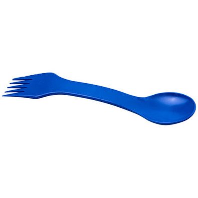 Epsy 3-in-1 Löffel, Gabel und Messer, blau