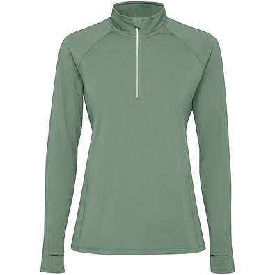 Estambul Half-Zip Sweatshirt für Damen, Laurel green, XL