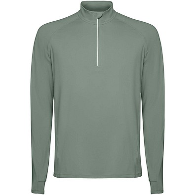 Estambul Half-Zip Sweatshirt für Herren, Laurel green, L