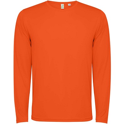 Estoril Langarm-Shirt für Kinder, Fire orange, 4
