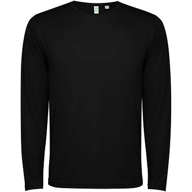 Estoril Langarm-Shirt für Kinder, schwarz, 8