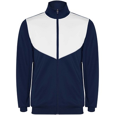 Evans Trainingsanzug Unisex, Navy Blue/weiß, L