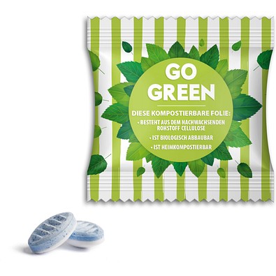 Extra Professional Mints Classic, 2 g, transparente kompostierbare Folie, inkl. Druck