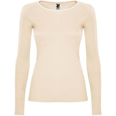 Extreme Langarmshirt für Damen, sand meliert, M