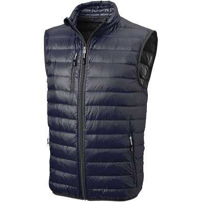 ELEVATE Herren Daunen Weste Bodywarmer Fairview, dunkelblau, XS