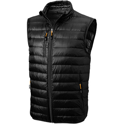 ELEVATE Herren Daunen Weste Bodywarmer Fairview, schwarz, L