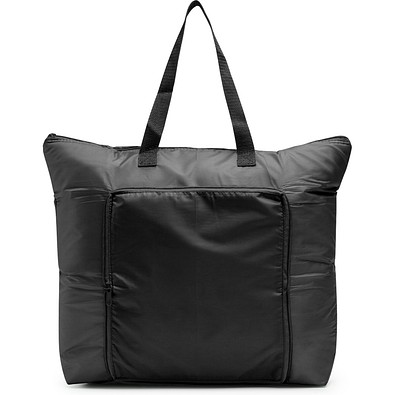 Faltbare Kühltasche mit Aluminium-Isolierung, BLACK