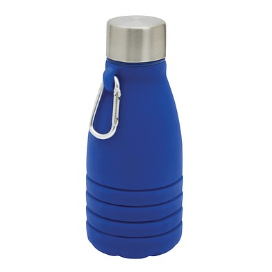 Faltbare Trinkflasche BIG GETS SMALL,royalblau