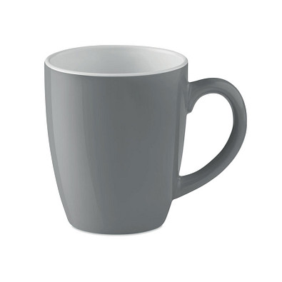Farbiger Kaffeebecher 290 ml COLOUR TRENT, Grau