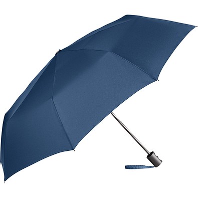 FARE® ÖkoBrella Mini-Taschenschirm, Kunststoffgriff, marine