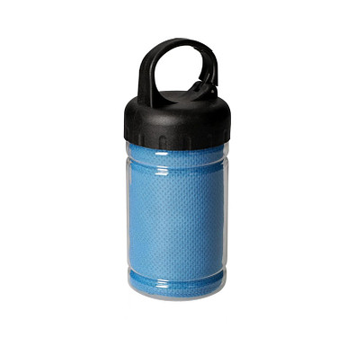 Fitnesshandtuch Keep Cool, blau