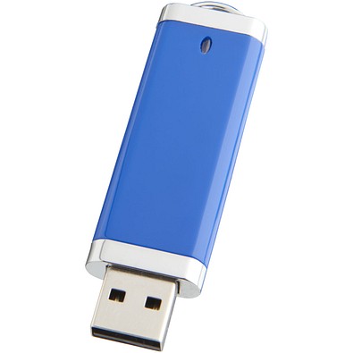 Flat USB-Stick, blau, 32GB