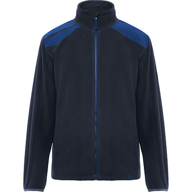 Fleecejacke Terrano in kombinierten Farben, XL, navy/royalblau