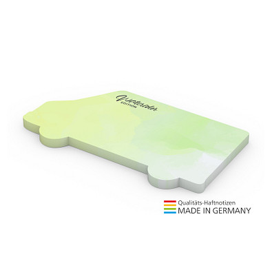 Geiger-Notes Haftnotiz Form aus 100 x 72, 50 Blatt, inkl. Druck, Transporter