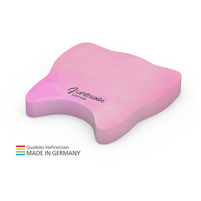 Geiger-Notes Haftnotiz Form aus 72 x 72 mm, 100 Blatt, inkl. Druck, Zahn