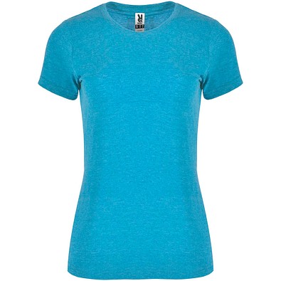 Fox T-Shirt für Damen, Heather Turquoise, M