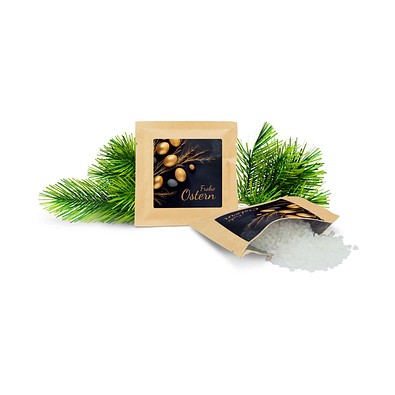 Frohe Ostern Badesalz Waldzauber 40 g, braun