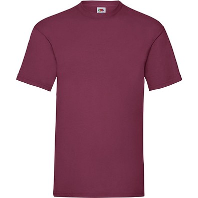 FRUIT OF THE LOOM ® Unisex T-Shirt Valueweight T, burgundy, L