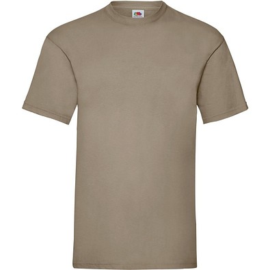 FRUIT OF THE LOOM ® Unisex T-Shirt Valueweight T, khaki, L