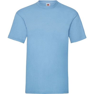 FRUIT OF THE LOOM ® Unisex T-Shirt Valueweight T, sky blue, L
