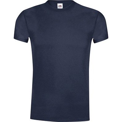 FRUIT OF THE LOOM® Unisex T-Shirt Original T, L, DUNKEL MARINEBLAU