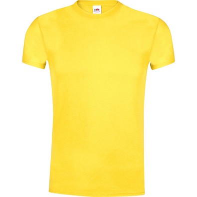 FRUIT OF THE LOOM® Unisex T-Shirt Original T, L, GELB
